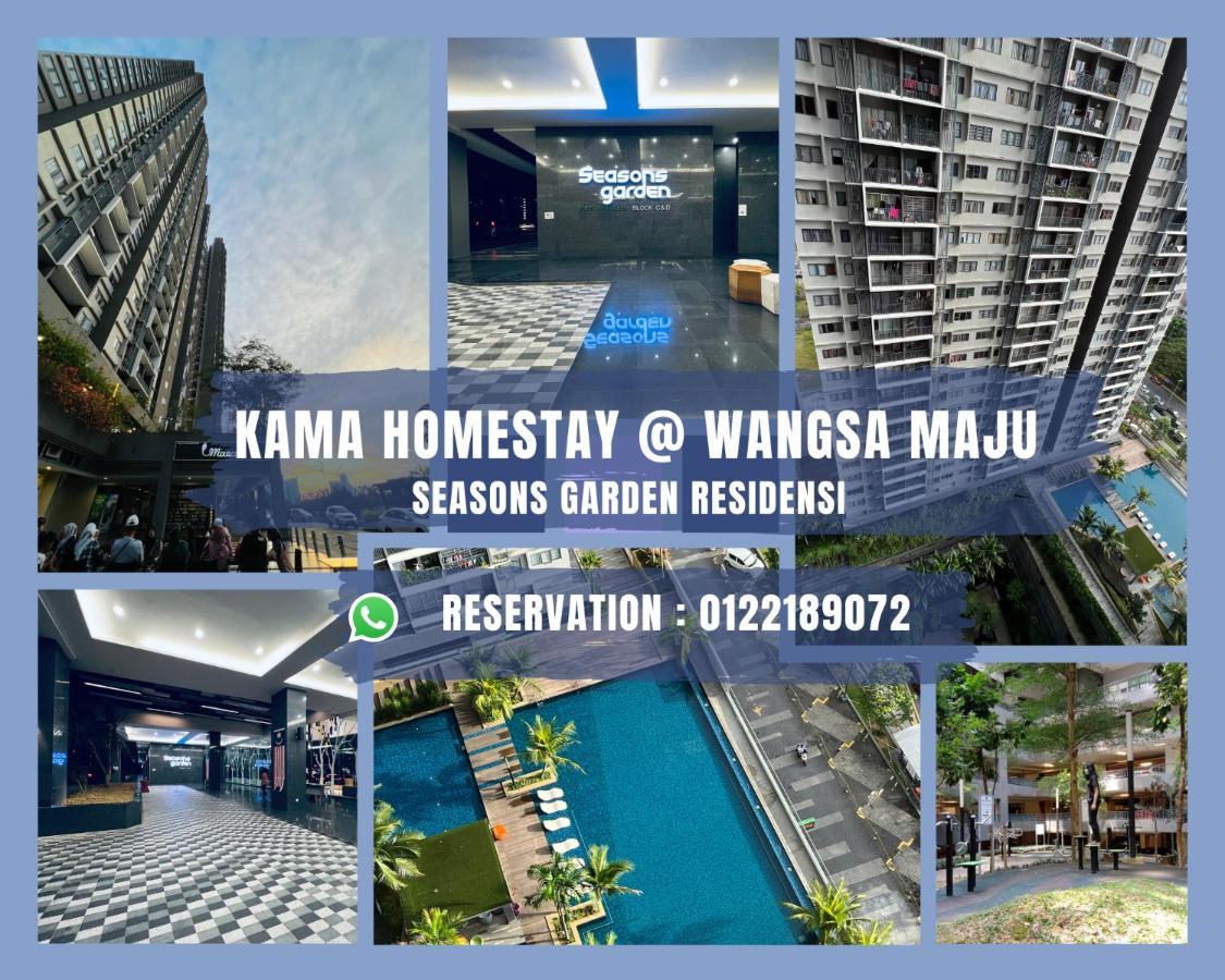 Kama Homestay @Wangsa Maju Kuala Lumpur Buitenkant foto